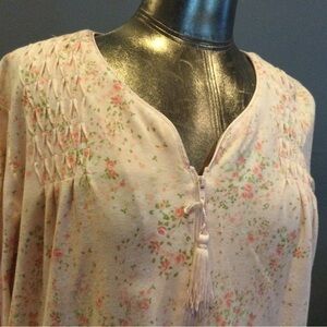 Charter Club Full Length Floral Robe